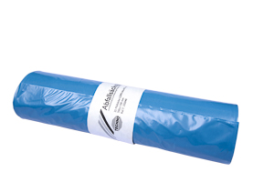 Techno Müllsäcke HDPE 120L, 60my, blau #335041